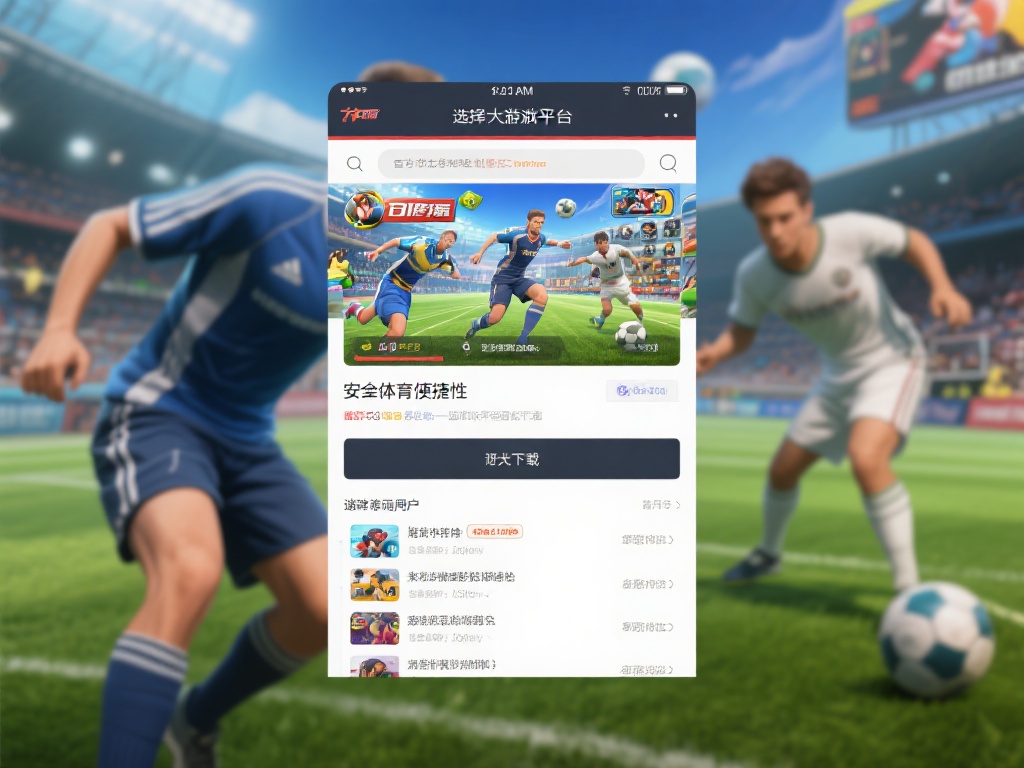 在选择体育游戏时，安全性和便捷性是玩家最关心的问题